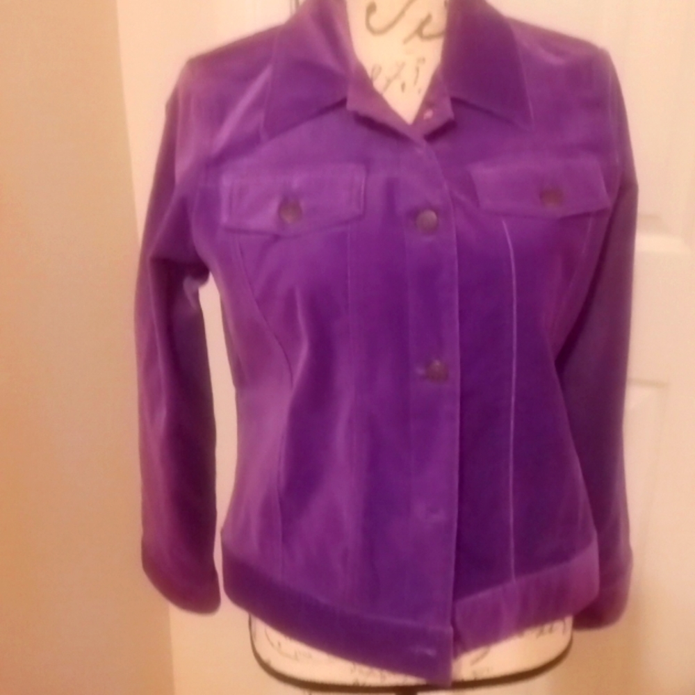 MOTO JACKET BRUSHED FABRIC MED.